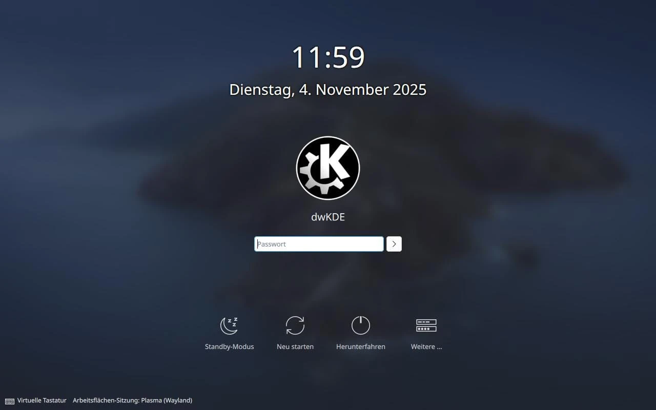 dwKDE Login